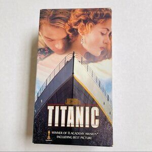 Titanic 1 & 2 VHS Hi Fi Stereo Titanic Movie Classic Drama